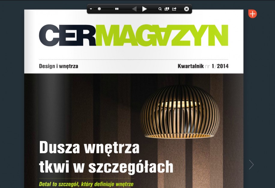Cermag Poznań wydaje swój magazyn o projektowaniu wnętrz