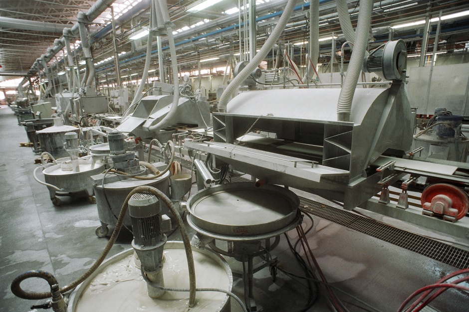 Rynek maszyn do produkcji wyrobów ceramicznych ma się dobrze