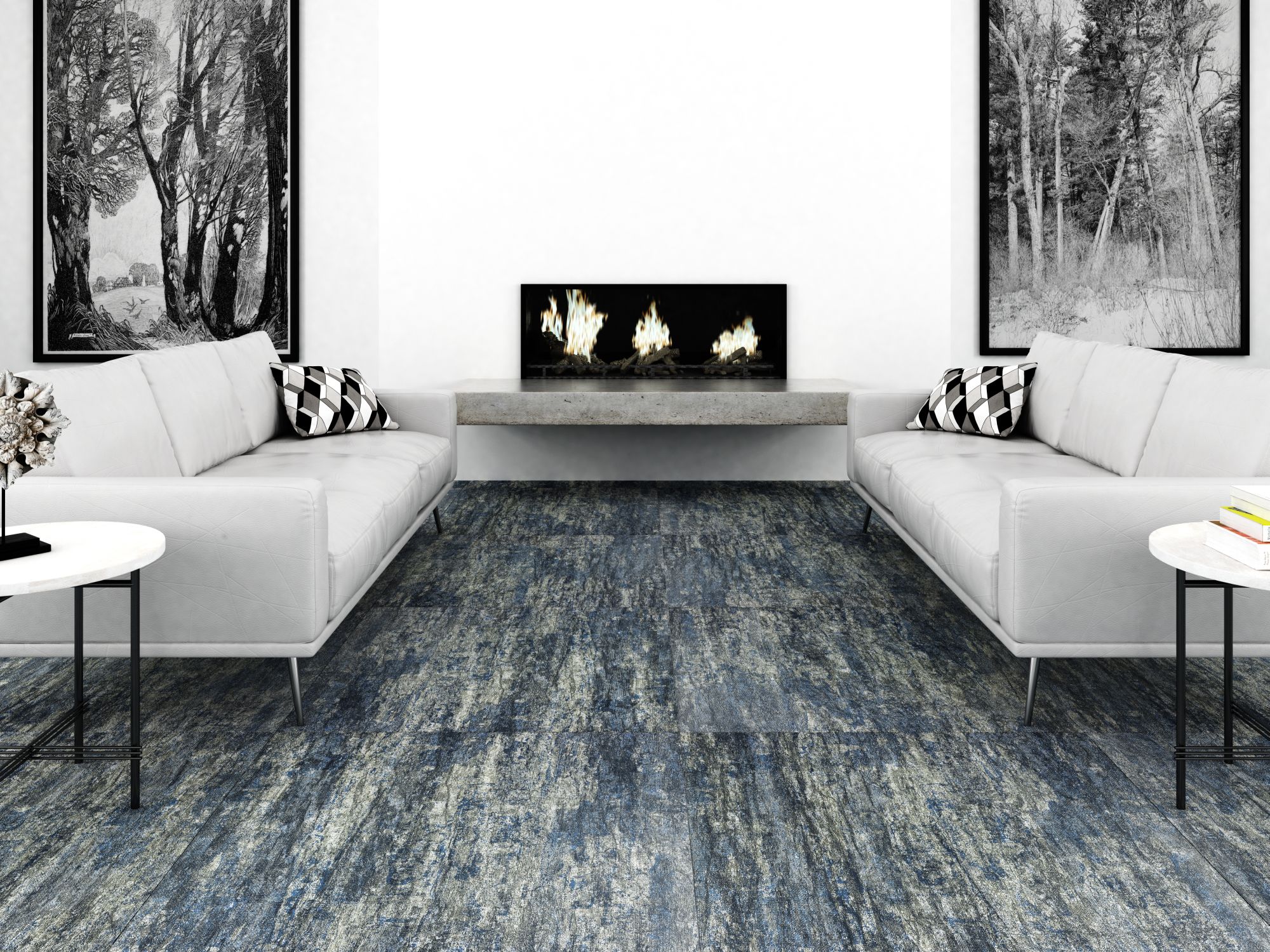 Blue Livingroom. Fot. Apavisa