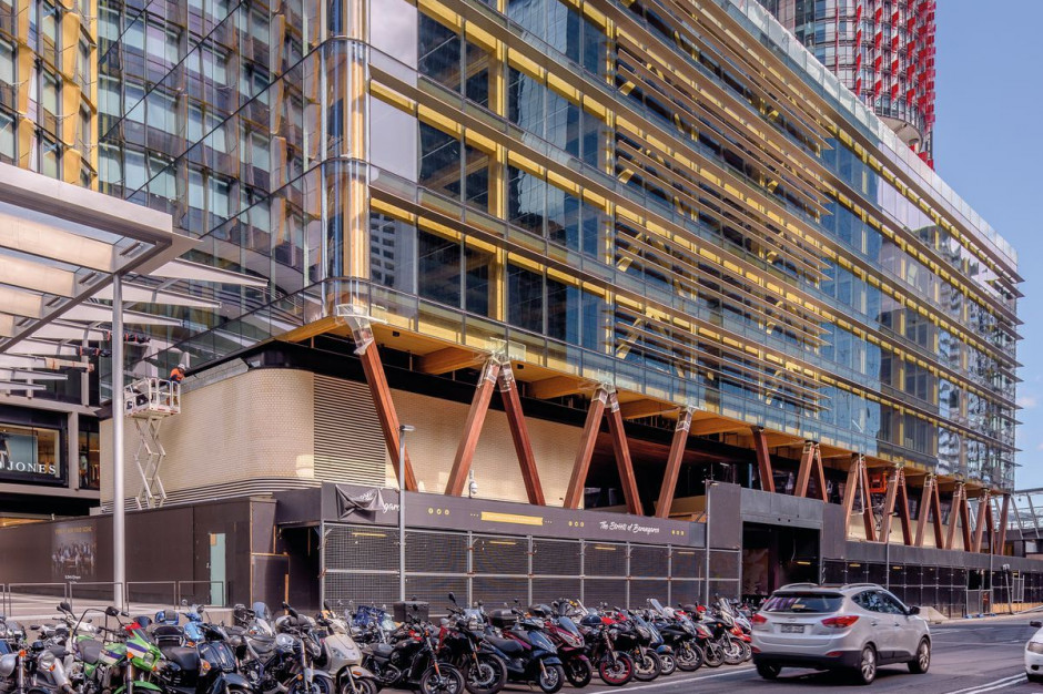  System rur Geberit HDPE w 6-piętrowym biurowcu z Sydney