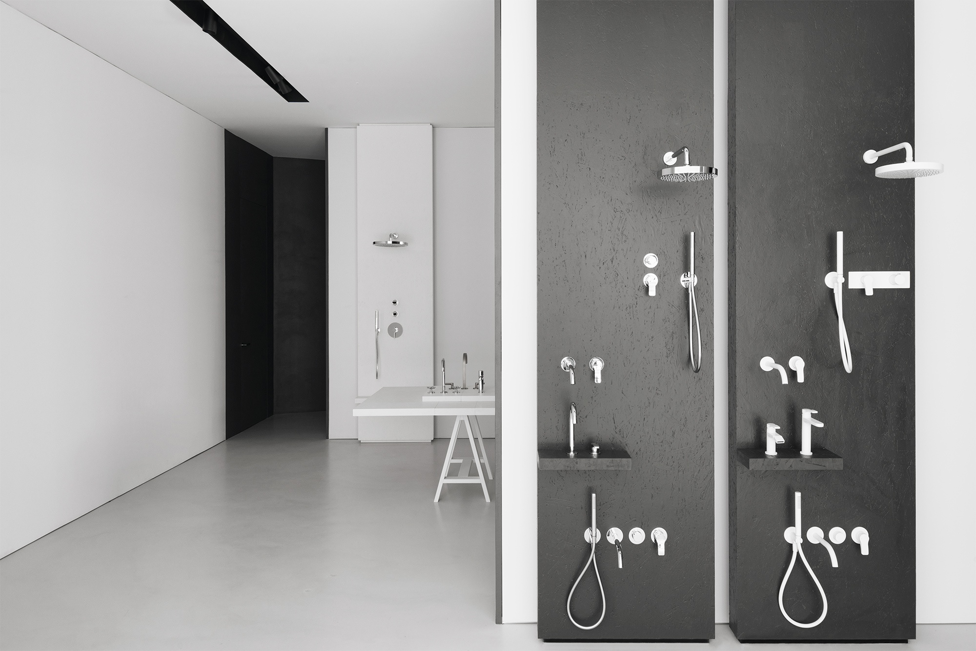 Pierwsze miejsce i główną nagrodę w kategorii kuchenny i łazienkowy showroom, zdobył showroom łazienkowy Fantini zaprojektowany przez Lissoni Architettura. Fot. Fantini/Lissoni