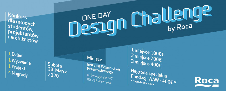 Nowa edycja konkursu Roca One Day Design Challenge już w marcu