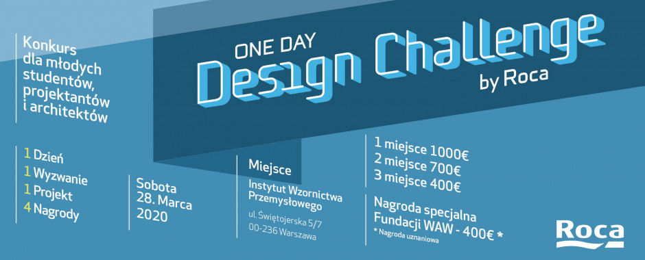 „Roca One Day Design Challenge” powraca