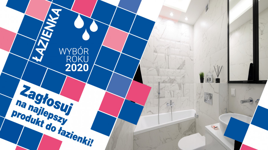 Zagłosuj na najlepszy produkt do łazienki 2020 roku! Głosowanie trwa do 26 marca