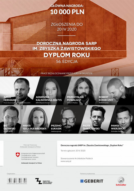 Trwa konkurs SARP Dyplom Roku 2020